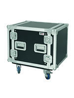 Proel cr210blkmw Rack 10u +ruote