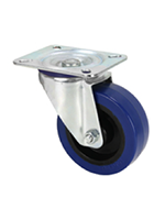 Pam Swivel Castor 100 mm with blue Wheel