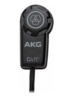 Akg Vibration Pickup C411 L