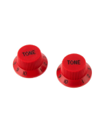 Allparts PK-0153-026 Tone Knobs for Stratocaster Red