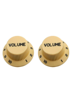 Allparts PK-0154-028 Volume Knobs for Stratocaster Cream