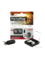 Alpine PartyPlug MKII Trasparent - Kit di tappi auricolari per la protezione uditiva