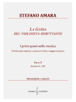 Amara Editions La guida del violinista debuttante Parte II