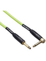 Bespeco RKJP300FYE Jack-Jack Cable 90° Fluo Yellow 3 Meters