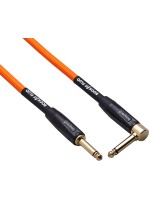 Bespeco RKJP450FOR Jack-Jack Cable 90° Fluo Orange 4.5 Meters