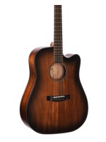 Cort Core-dc Mahogany Open Pore Black Burst W/case