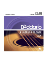 Daddario Ej26 Custom Light 11-52 Acoustic