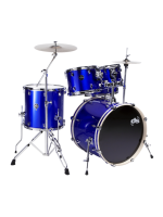 Ds Drums DSX2051EBS - DSX ECO Electric Blue Sparkle