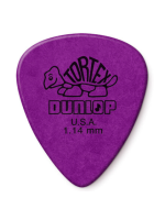 Dunlop 418P1.14 Tortex Standard  Purple 1.14mm Player's 12 Picks