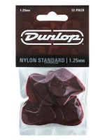 Dunlop 44P125 Nylon Standard 1.25 mm 12 Plettri