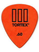 Dunlop 462P.60 Tortex III Orange .60mm Player's 12 Picks