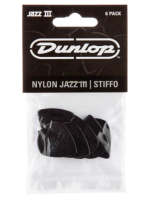 Dunlop 47P3S Stiffo-Sharp 1.38mm Player's Pack  6