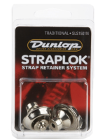 Dunlop SLS1501N Straplok Traditional Strap Retainer System, Nickel