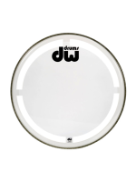 Dw (drum Workshop) DRDHCC20K - Coated/Clear 20” Bass Drumhead