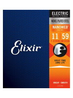 Elixir 12106 Electric nickel plated steel nanoweb