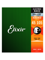 Elixir 14677 Stainless Steel 4-String Medium Long Scale