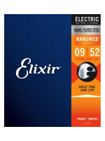Elixir 12007 Electric nickel plated steel nanoweb