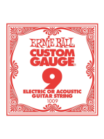 Ernie Ball 009 Nickel Plain Single