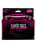 Ernie Ball 6387 Flat Ribbon Patch Cables White Multi-pack