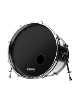 Evans BD18REMAD - 18” EMAD Reso Black LEVEL360