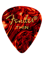 Fender Classic Celluloid 351 Shape Thin Tortoise Shell 12-Pack