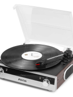 Fenton RP102A Record Player BT Alum/Wood