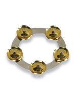 Latin Percussion LP3806SBS - Tambo-Ring Steel w/Brass Jingle, 6