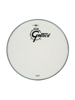 Gretsch GRDHCW18 - 18” Coated Bass Drumhead w/Black Logo