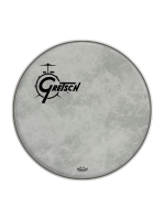 Gretsch GRDHFS18O - 18” Fiberskyn Bass Drumhead w/Black Offset Logo