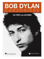 Hal Leonard Bob Dylan Canzoniere