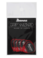 Ibanez PPA16MSGRD Grip Wizard Series Sand Grip Medium Red 6 Pack