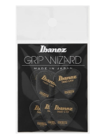 Ibanez PPA16XSGBK Grip Wizard Series Sand Grip 6-Pack Black