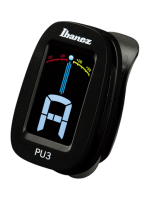 Ibanez PU3 Clip Chromatic Tuner Black