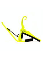 Kyser Capotasto per Chitarra Acustica Quick Change Neon Yellow
