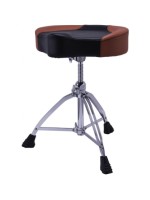 Mapex T855BR Seggiolino a sella Leatherette trasparente brown