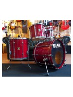Mapex Saturn - 4 Shell Drumset - Transparent Red