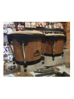 Nino NINO3WB-BK - Coppia di bongos in legno