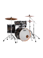 Pearl DMP905/C262 Decade Maple, Satin Black Burst