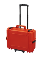 Plastica Panaro MAX505STR.001 - Arancio, con trolley, con spugne cubettate