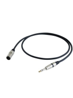 Proel STAGE335LU10 6.3mm Stereo Jack - Male XLR Cable 10 Meters