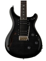 Prs SE Custom 24 Semi-Hollow  PIezo Charcoal Burst