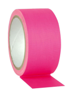 Showtec gaffa tape pink 25mt