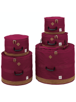 Tama TDSS52KWR - Power Pad Drum Bag Set - 5 Pcs - Wine Red