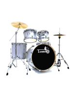 Tamburo T5S22SLSK - T5 Drumset in Silver Sparkle