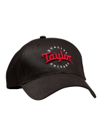 Taylor Black cap, red emblem