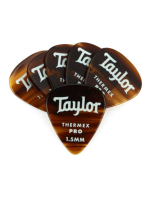 Taylor Premium 351 Thermex Pro Guitar Picks, Tortoise Shell 1.50mm 6-Pack