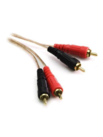 Thender 53-421 Cable 2 RCA - 2 RCA 1mt