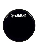 Yamaha N77031193 - 22” Ebony bass drumhead w/White Logo