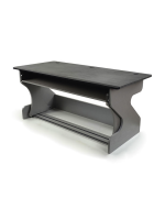 Zaor Miza Z Flex 2 Level Desk - Grey Wengè