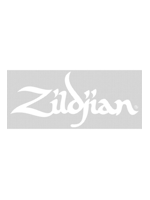 Zildjian White Zildjian Logo Sticker